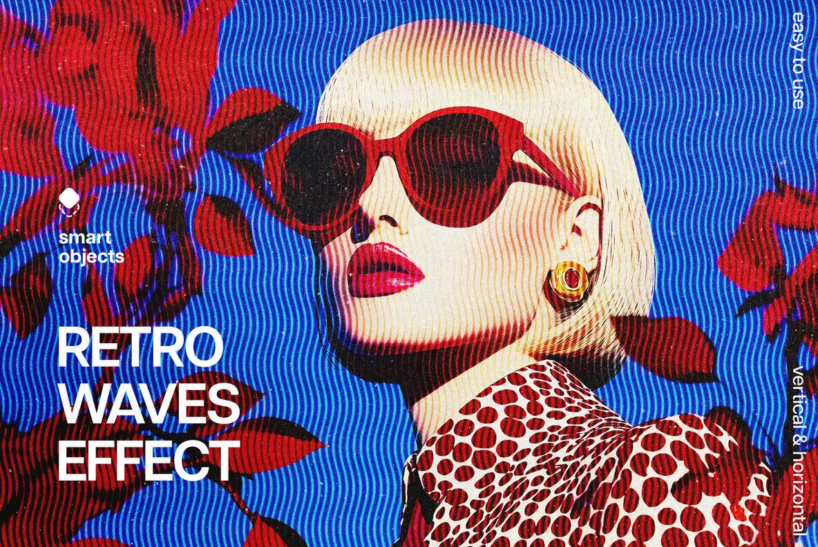 Retro Waves Effect