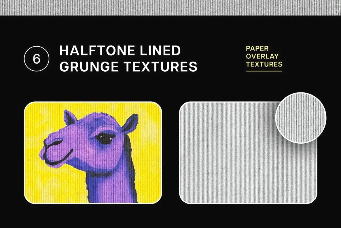 Grunge Lined Paper Textures