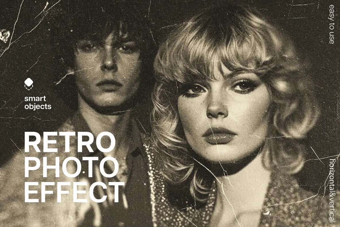 Retro Template Effect