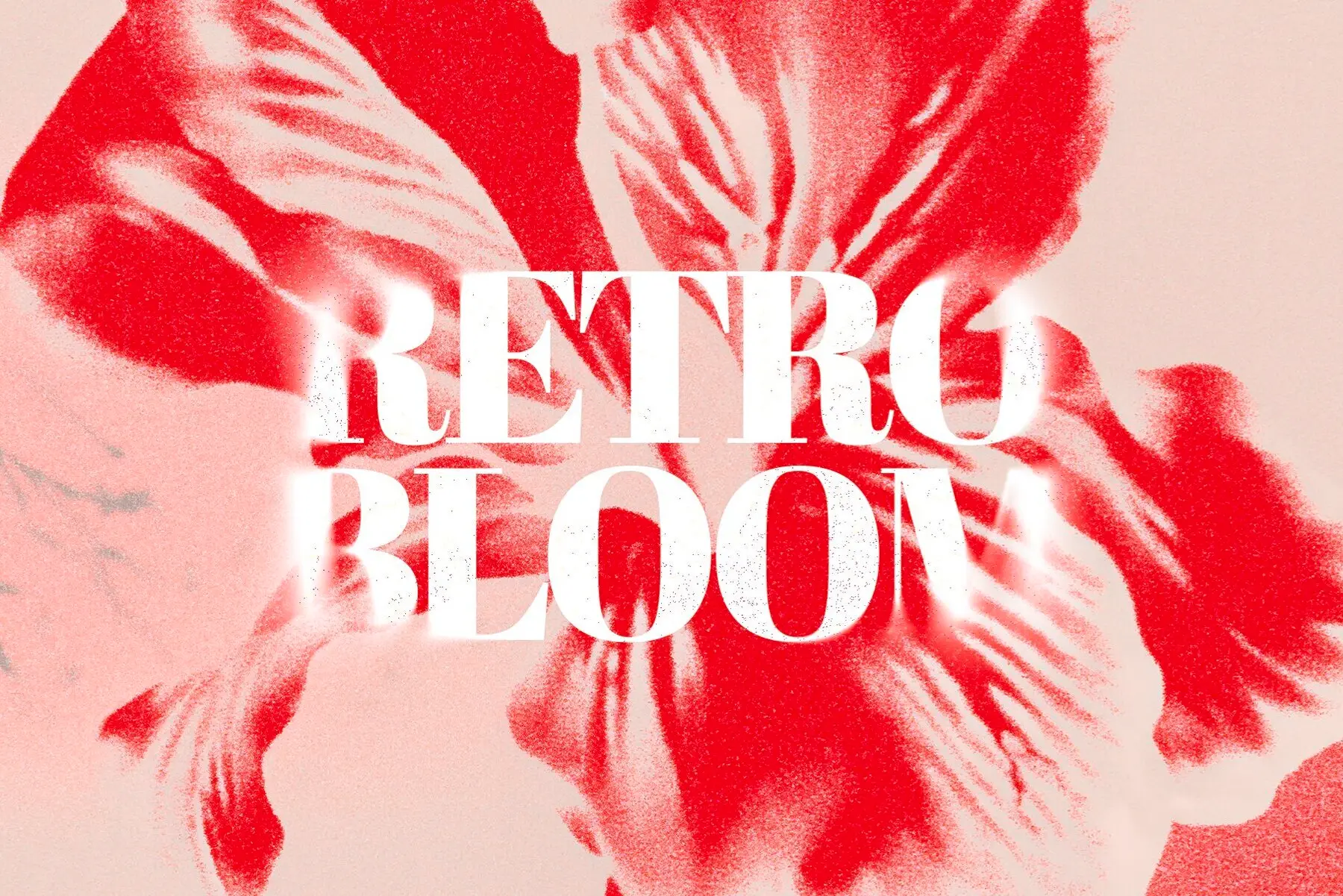 Retro Bloom Grain Textures