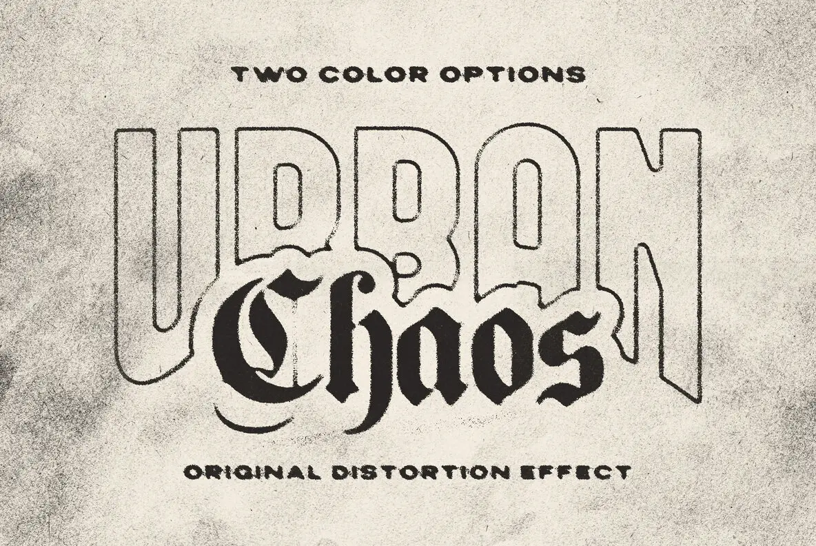 Sandstorm Text and Graphic Effect