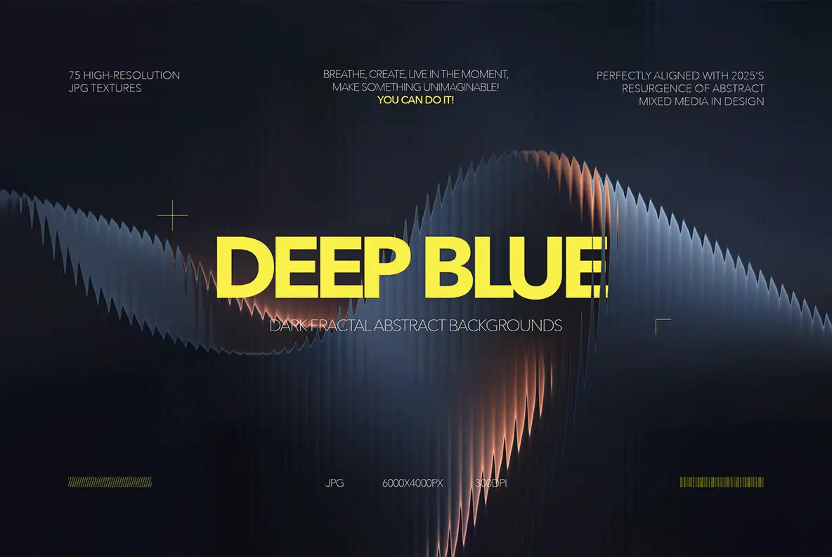 Deep Blue Dark Abstract Backgrounds