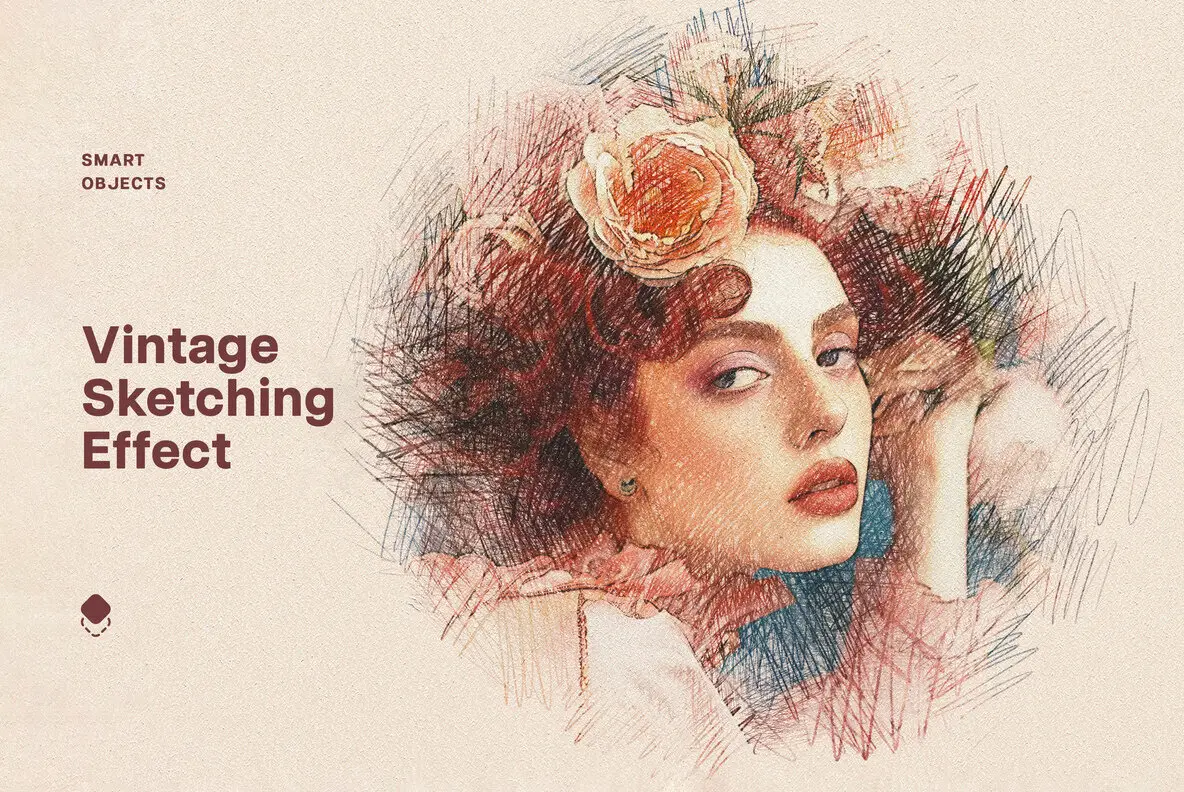 Vintage Sketching Effect