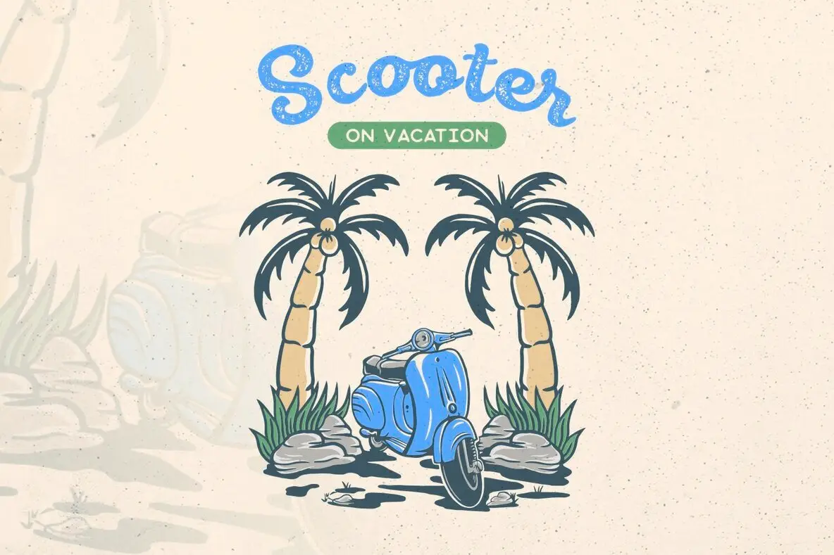 Scooter on Vacation