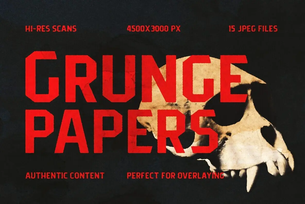 Grunge Paper Textures Collection