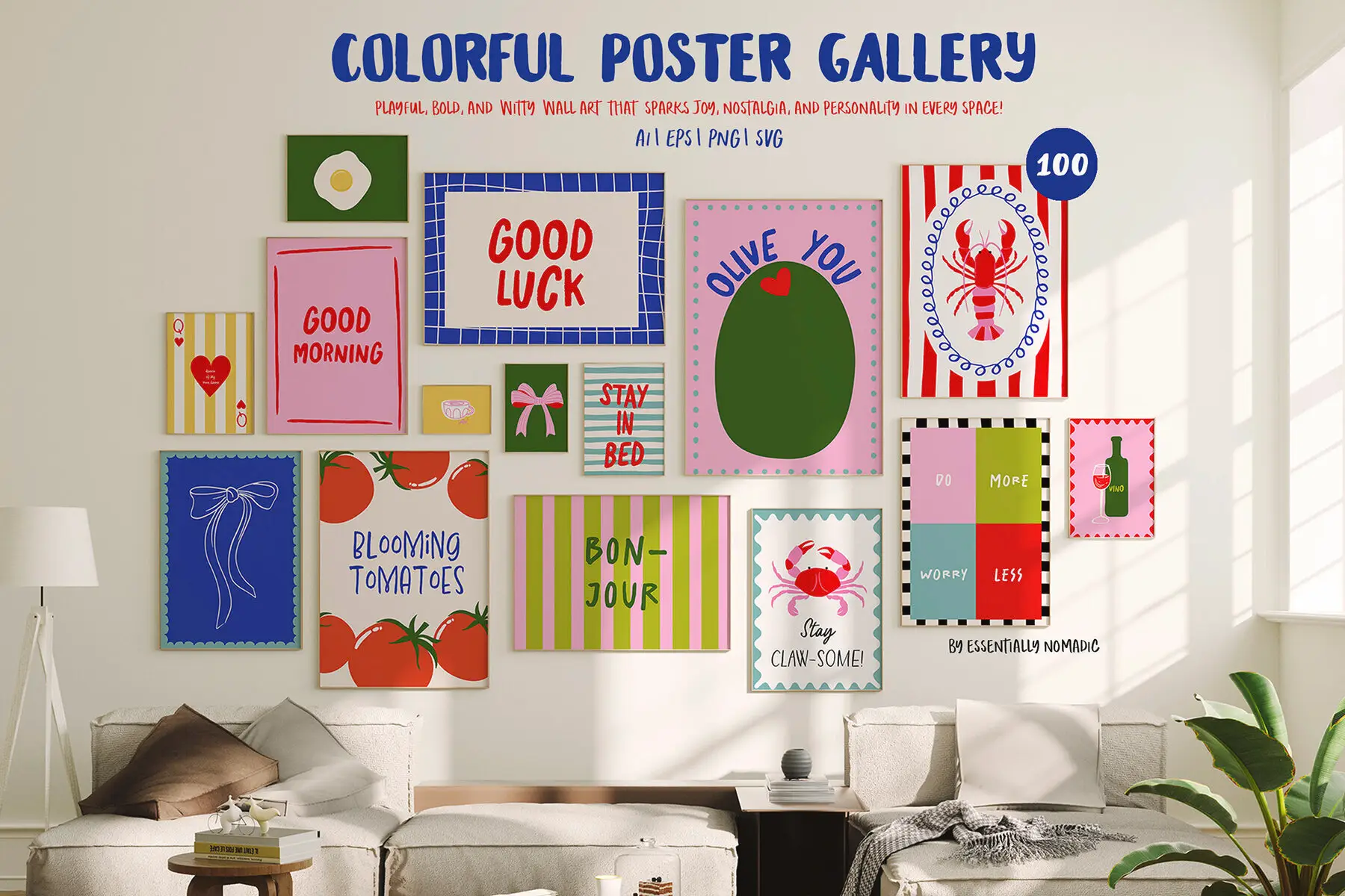 Vibrant Stripes and Plaids Seamless Pattern