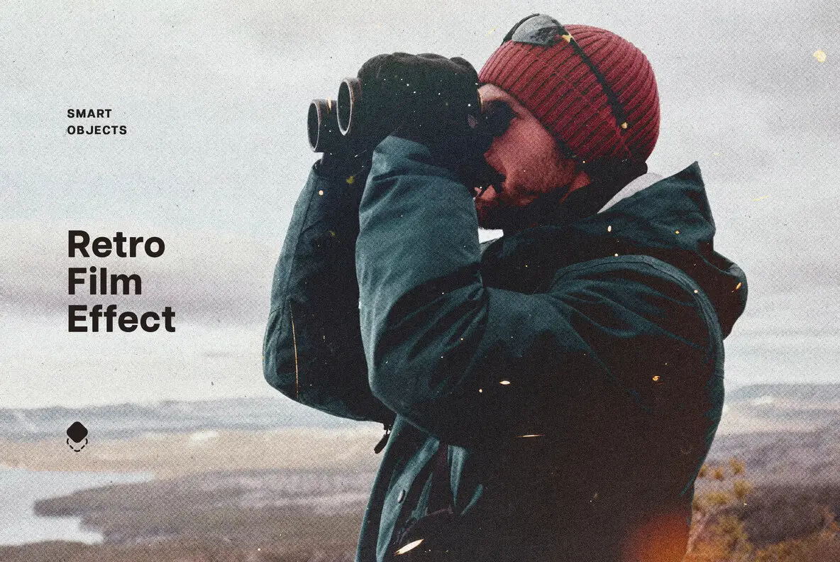 Retro Film Template Effect