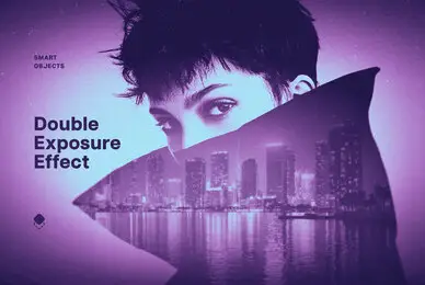 Duotone Double Exposure Effect