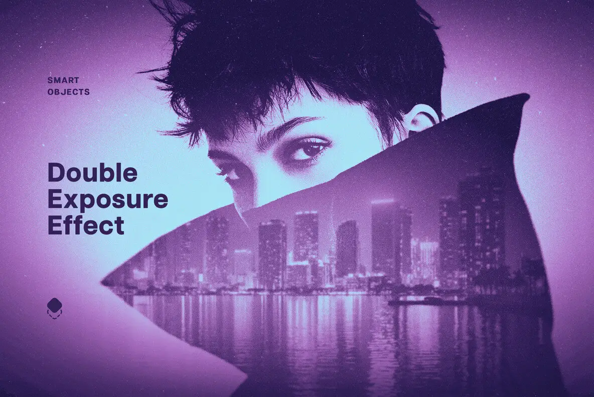 Duotone Double Exposure Effect