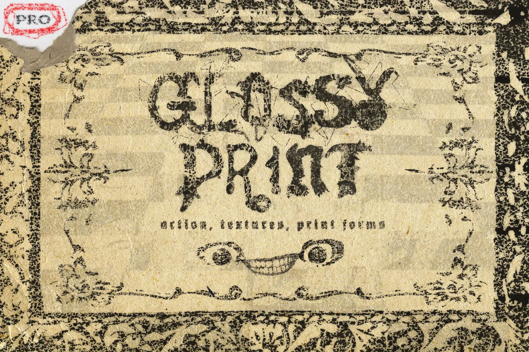 Glossy Print Grunge Action Pro Version