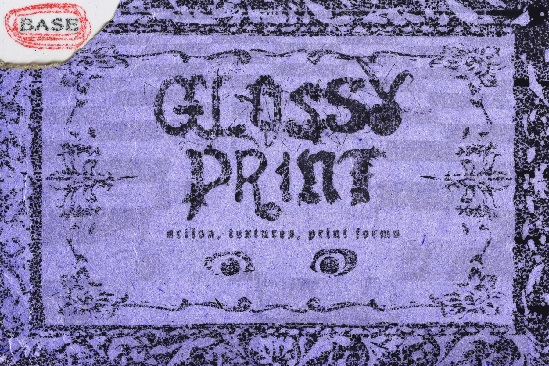 Glossy Print Grunge Action Base Version