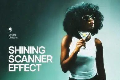 Shining Scanner Photo Effect