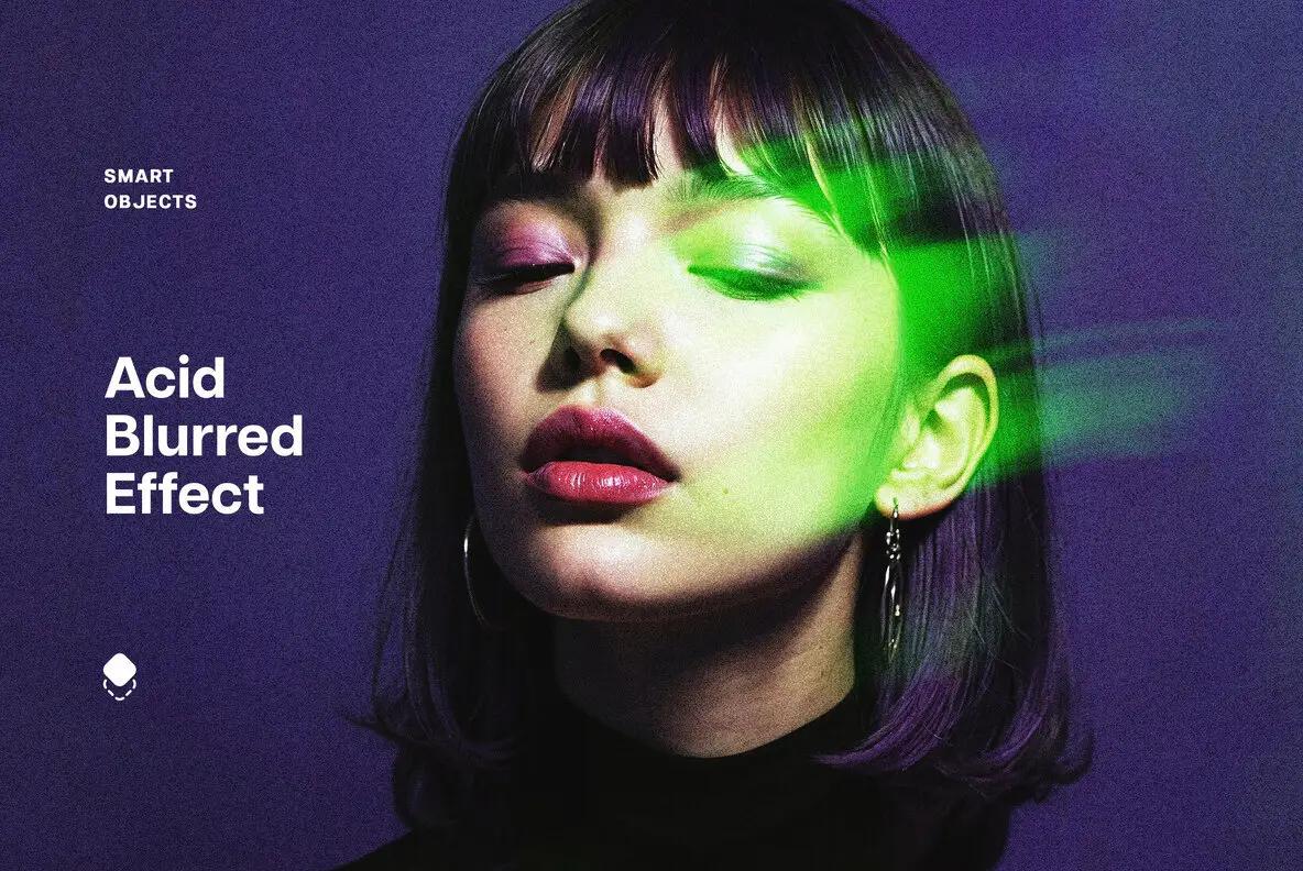 Acid Blur Photo Effect