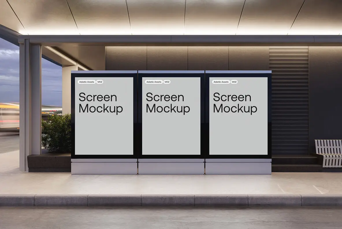 Digital Screen Mockup M02