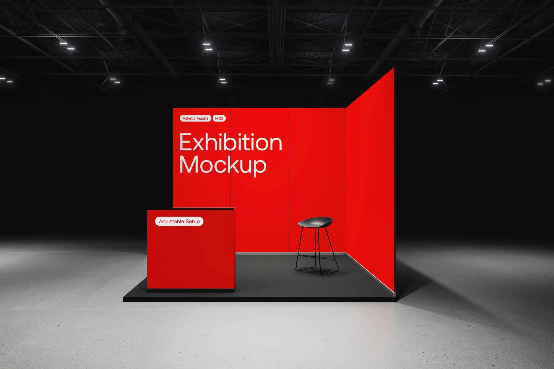 Modular Exhibition Mockup M03