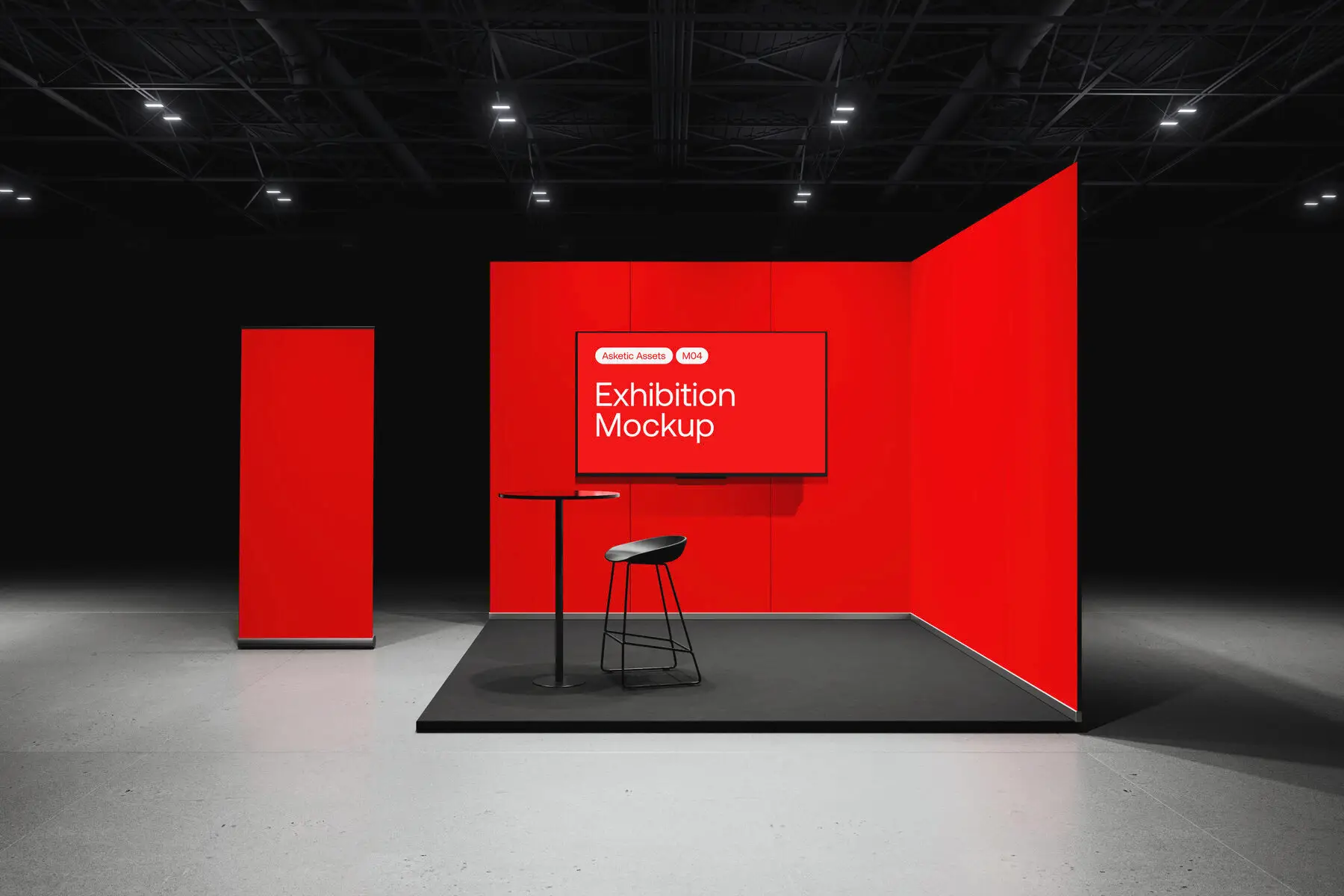 Modular Exhibition Mockup M04