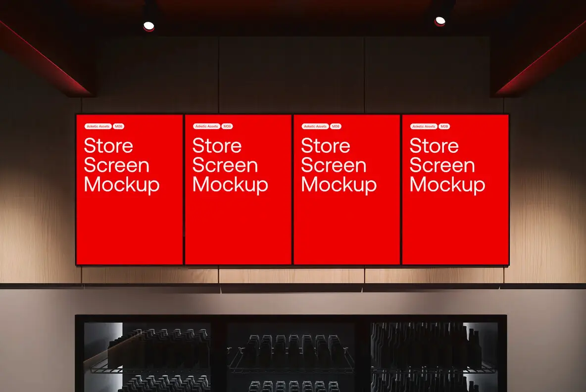 Store Screen Mockup M08