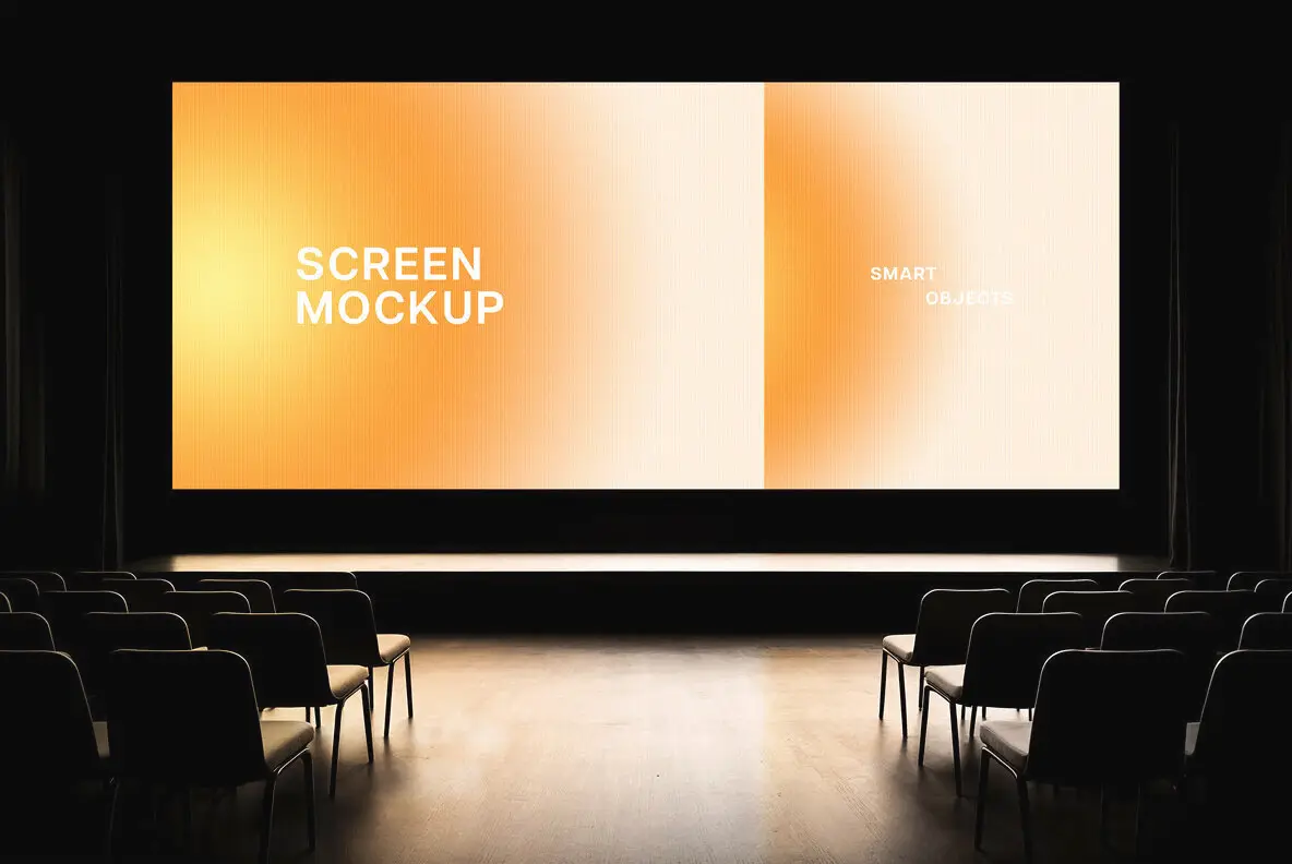 Stage Screen Mockup