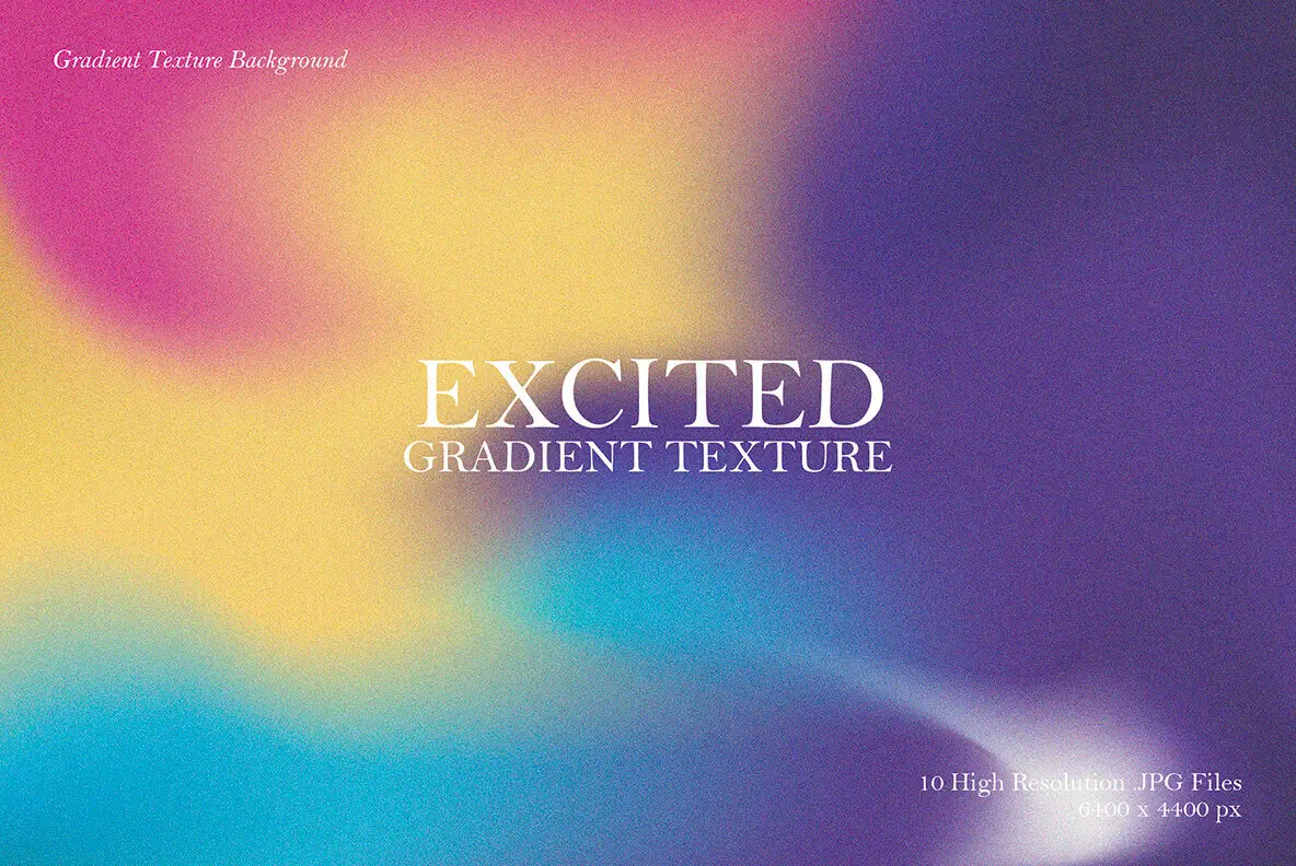 Excited Gradient Texture Background