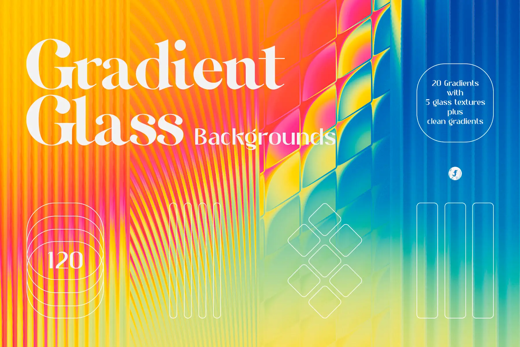 Gradient Glass Overlays