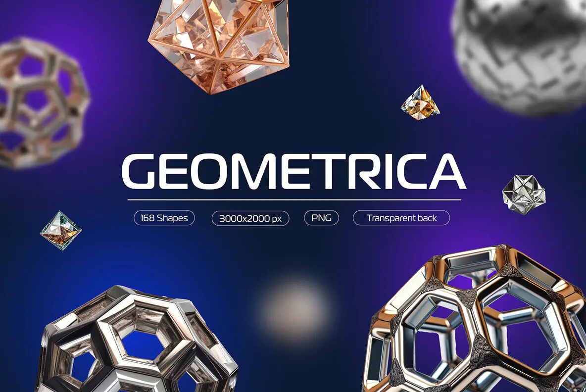 Geometrica 3D Geometric Shapes