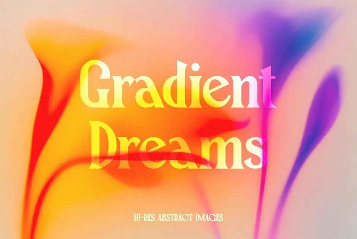 Gradient Dreams Abstract Backgrounds