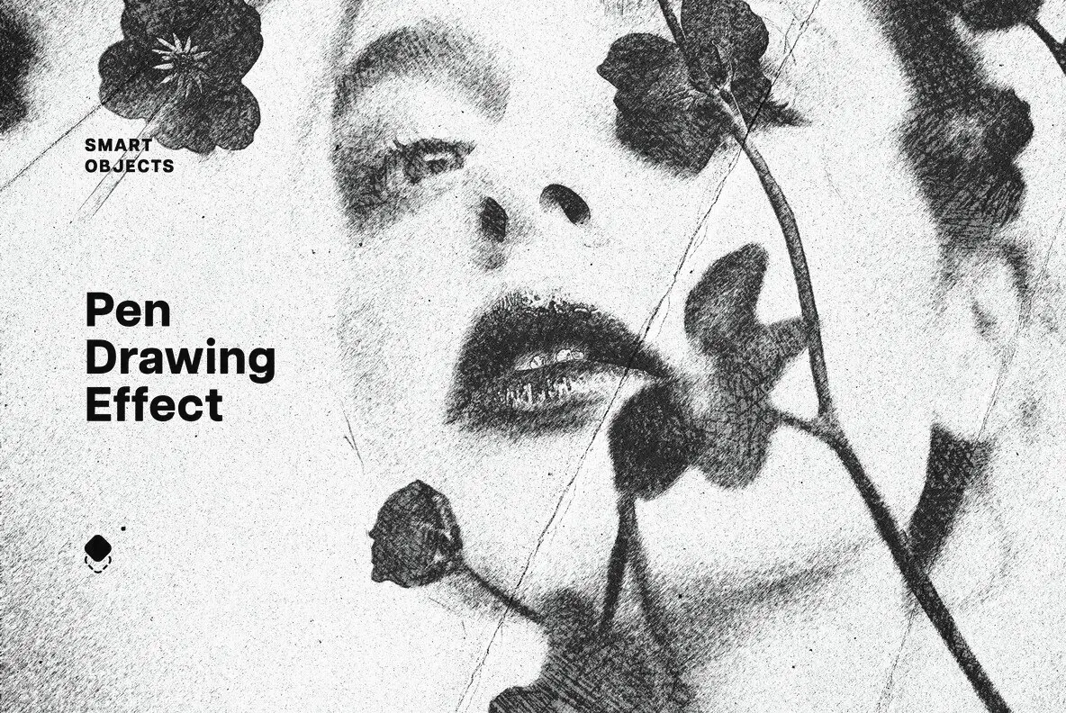 Pen Drawing Photo Effect