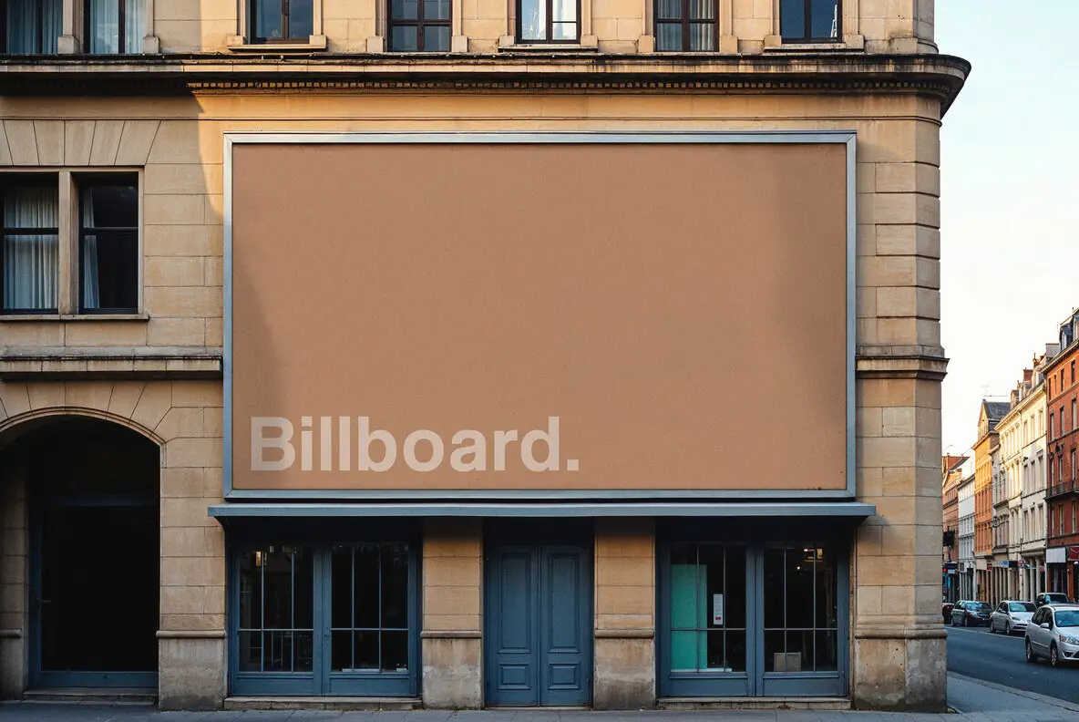 Outdoor Billboard Mockup
