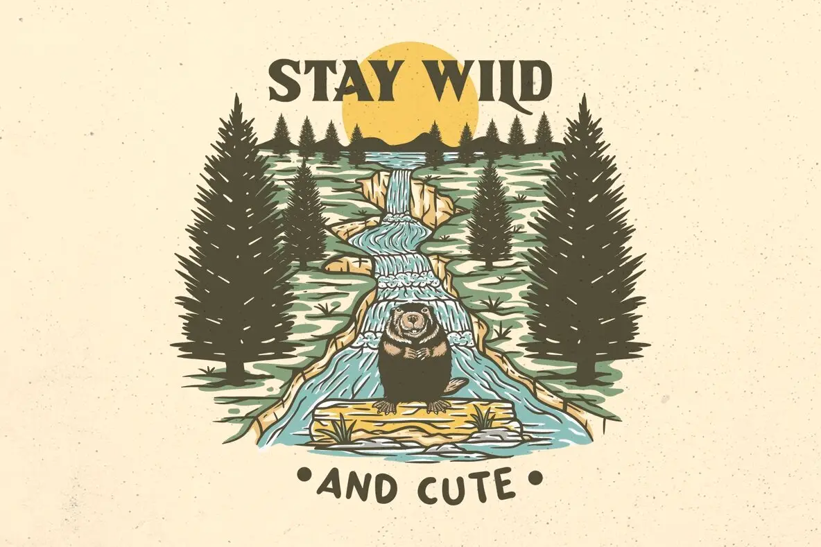 Stay Wild and Cute