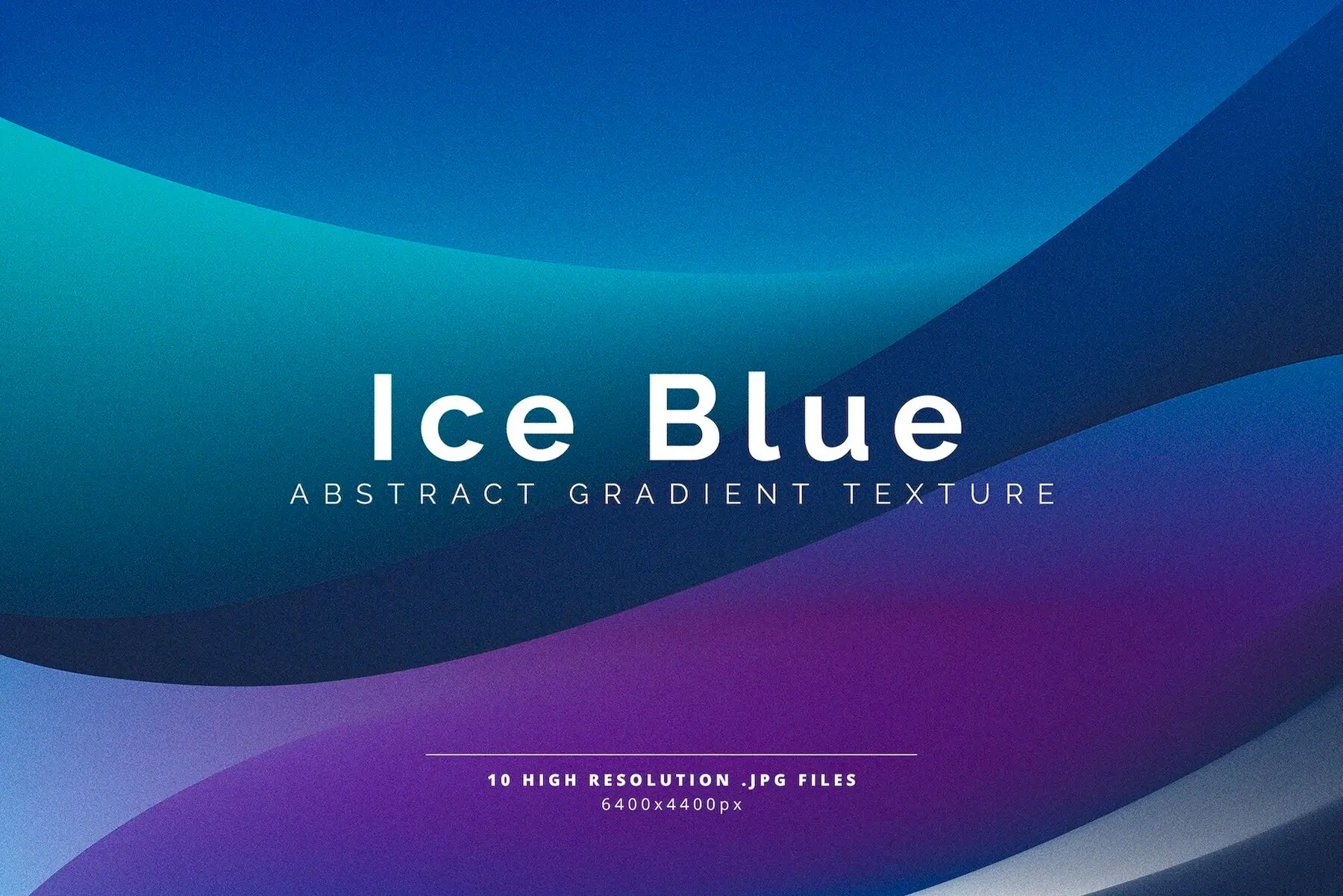 Ice Blue Abstract Gradient Texture Background