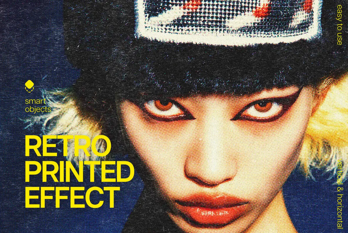 Retro Printed Photo Effect