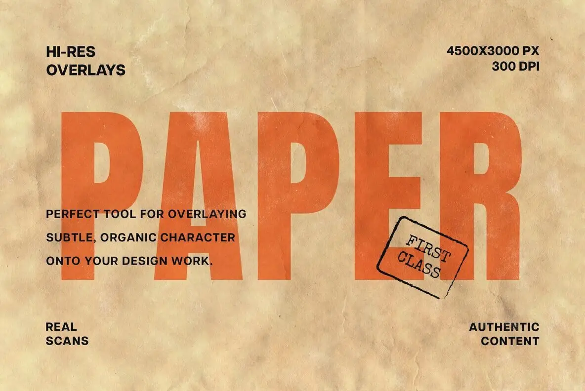 Gray Paper Overlay Textures Collection