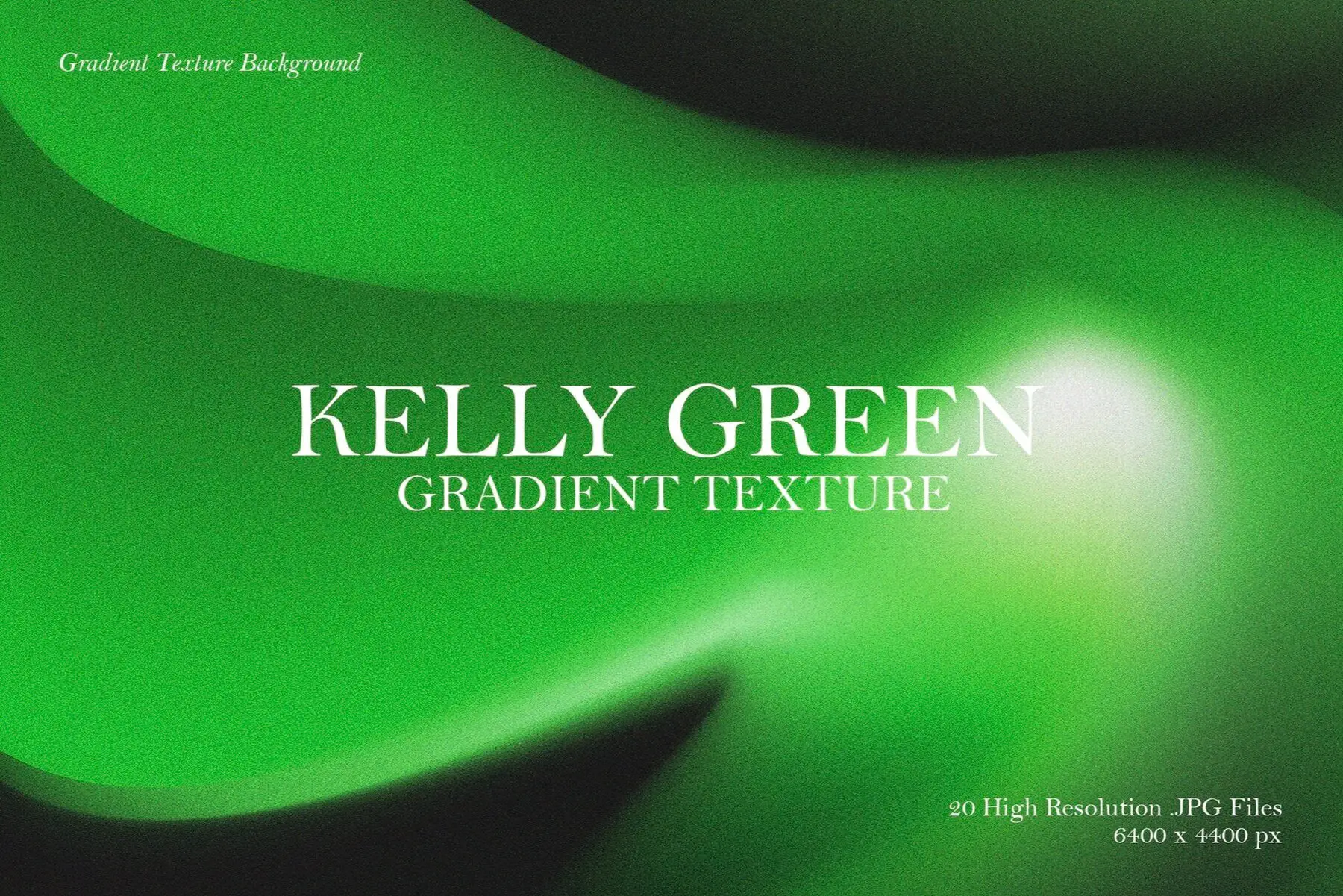 Kelly Green Gradient Background