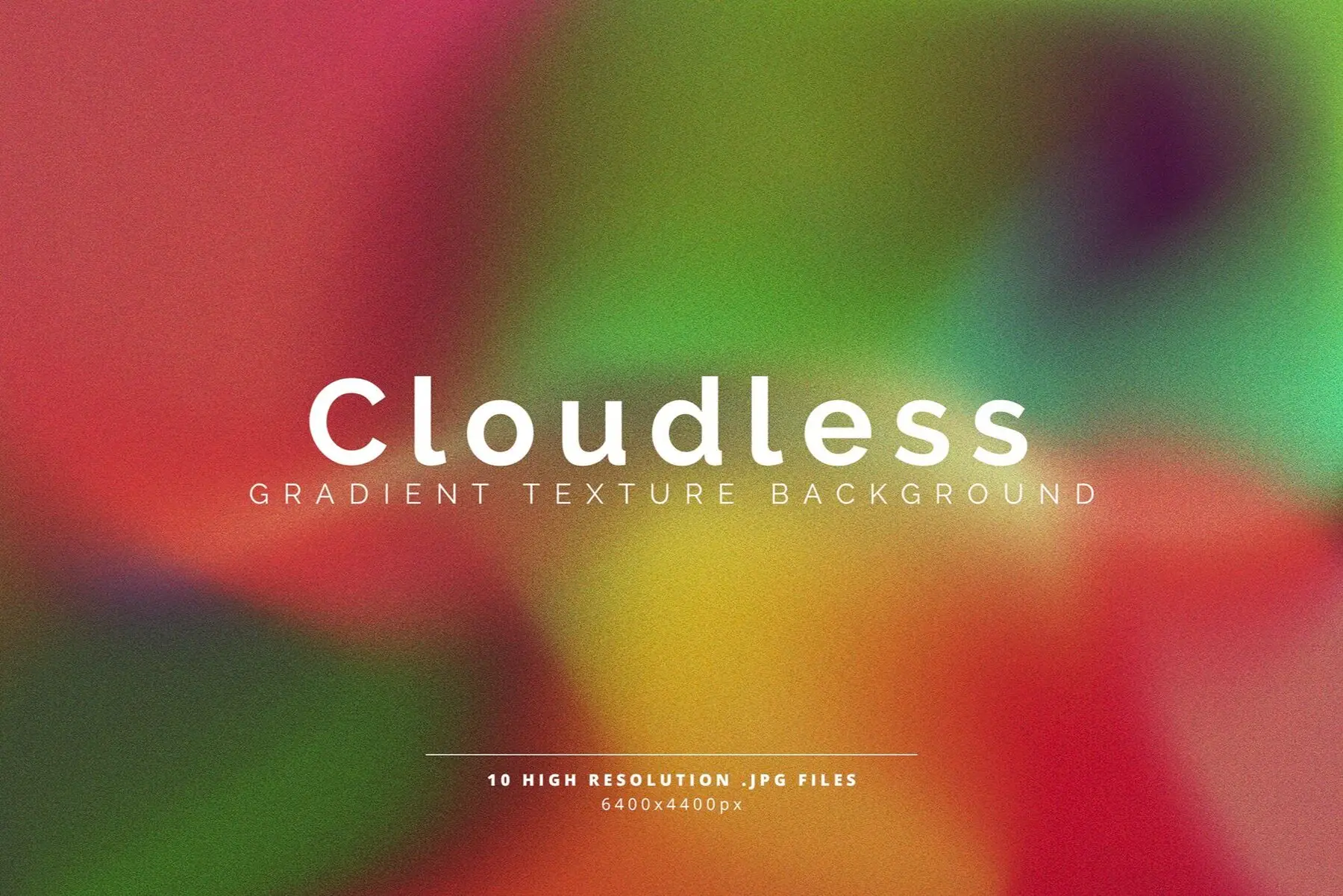 Cloudless Gradient Texture Background