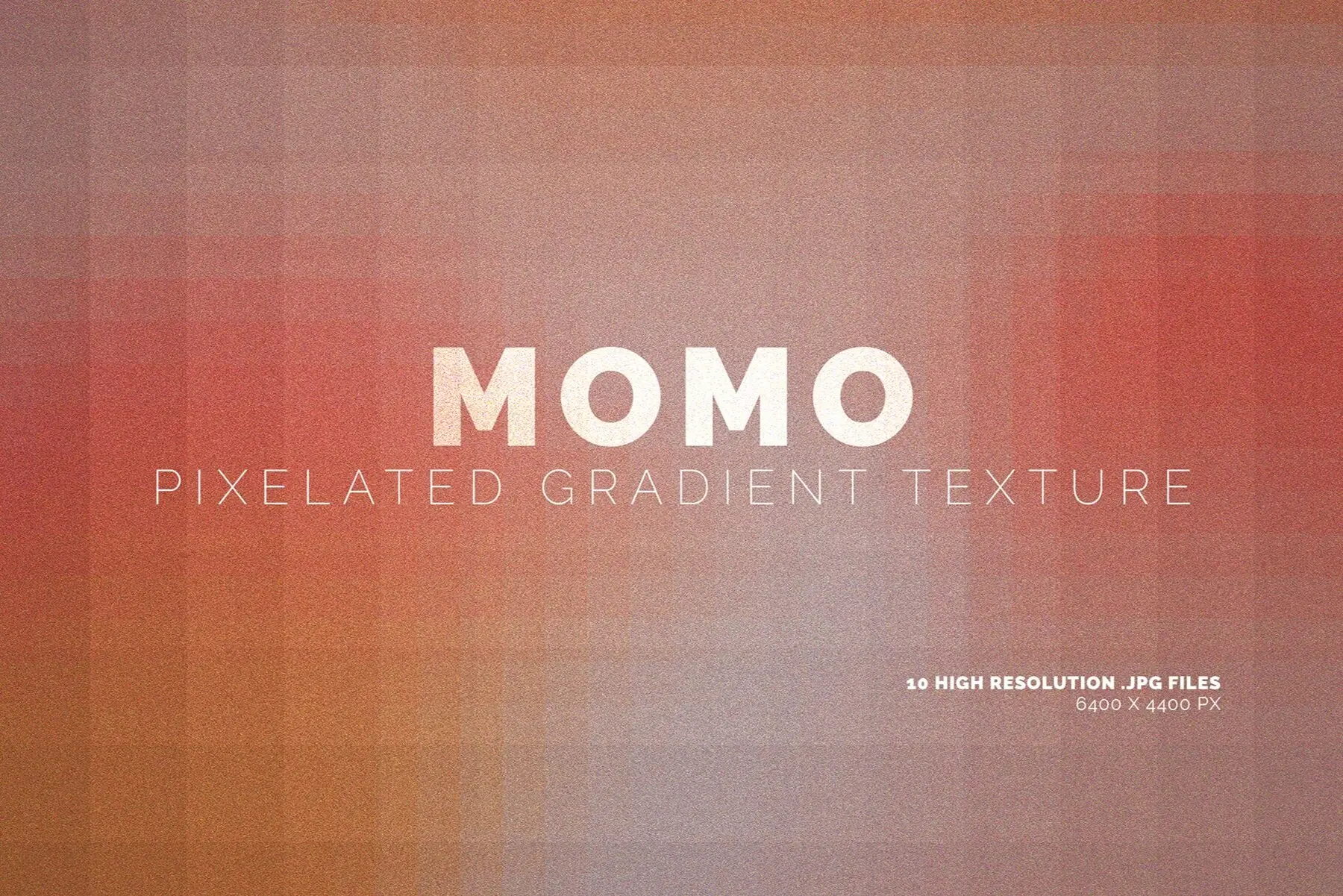 Momo Pixelated Gradient Texture Background