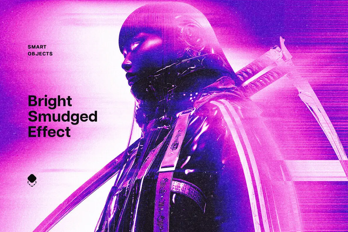 Bright Smudged Photo Effect