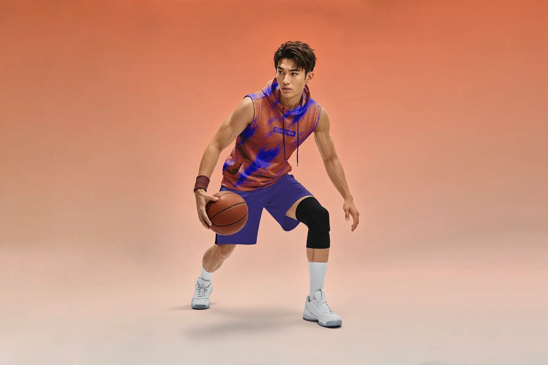 Basketball Hoodie Mockup