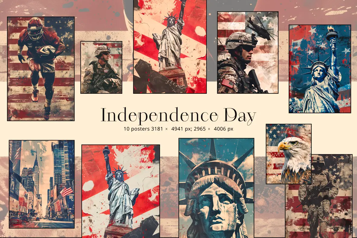 Independence Day Poster Collection