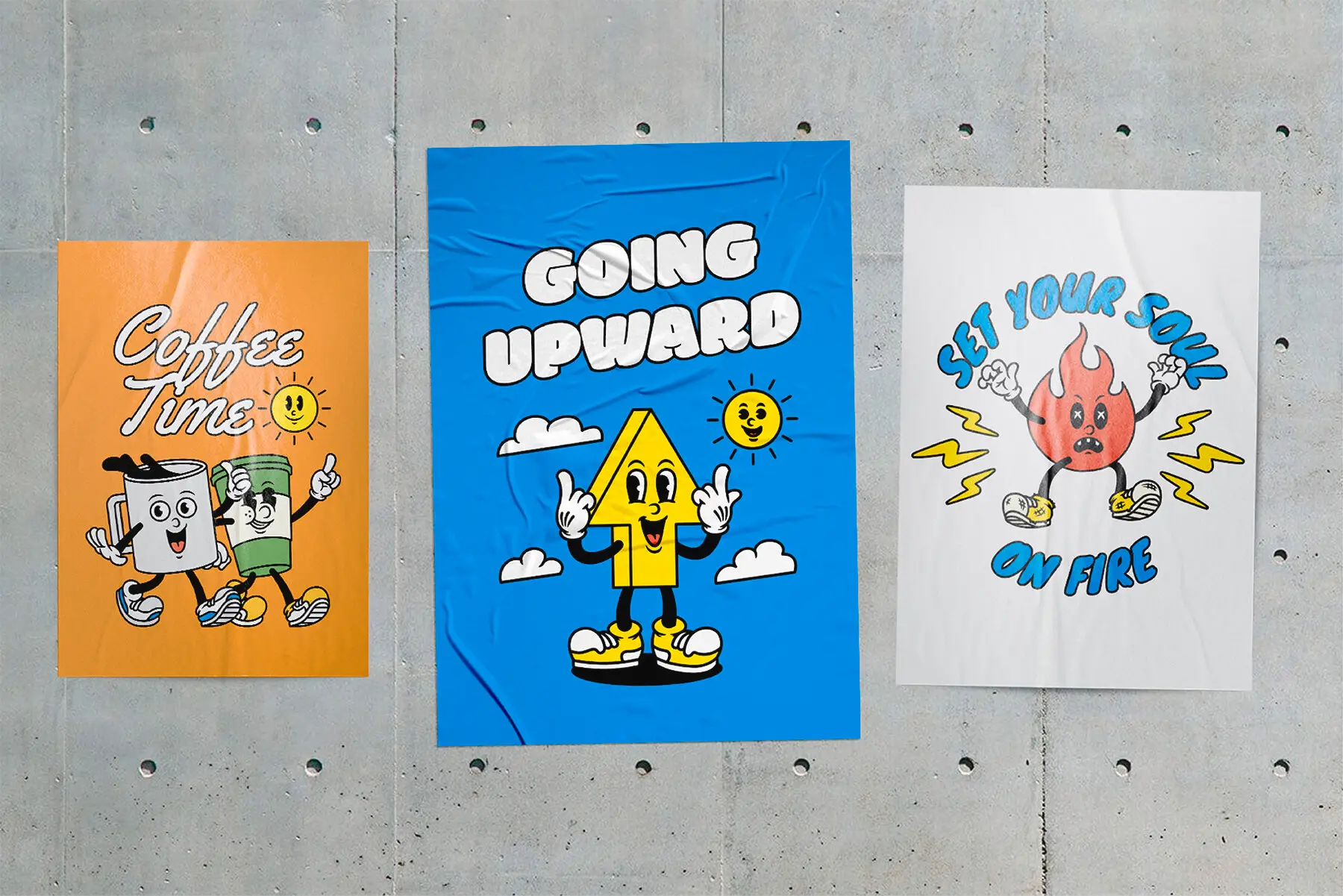 Whimsical Cartoon Vol. 2 Illustrations - YouWorkForThem