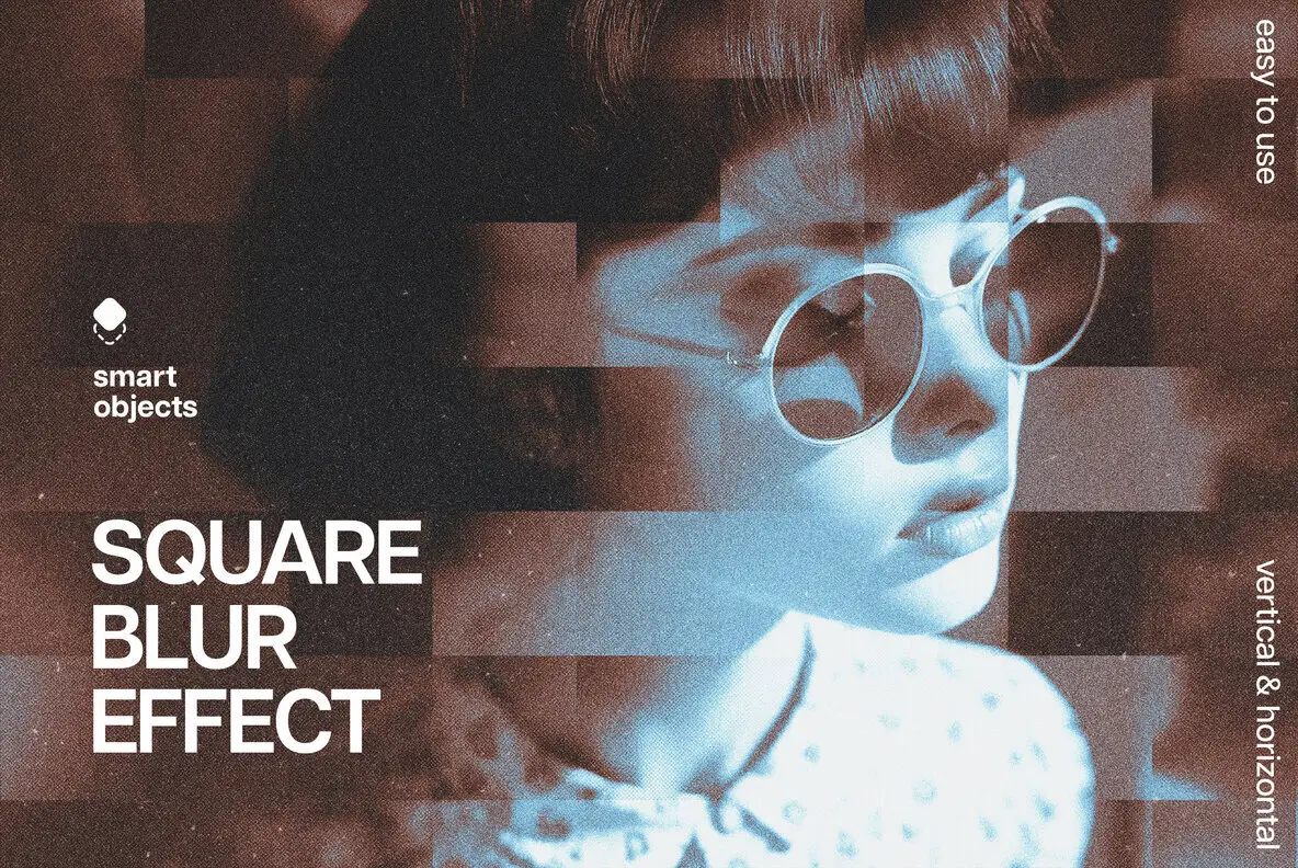 Square Blur Photo Effect