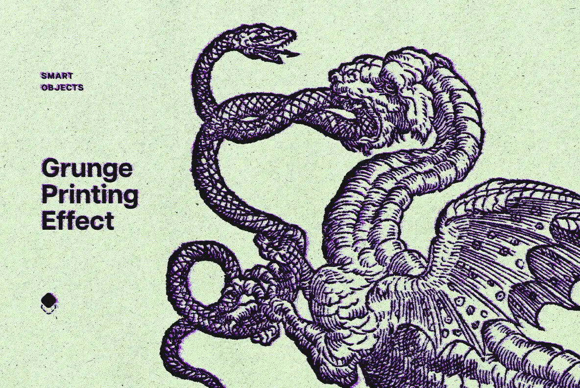 Grunge Printing Effect