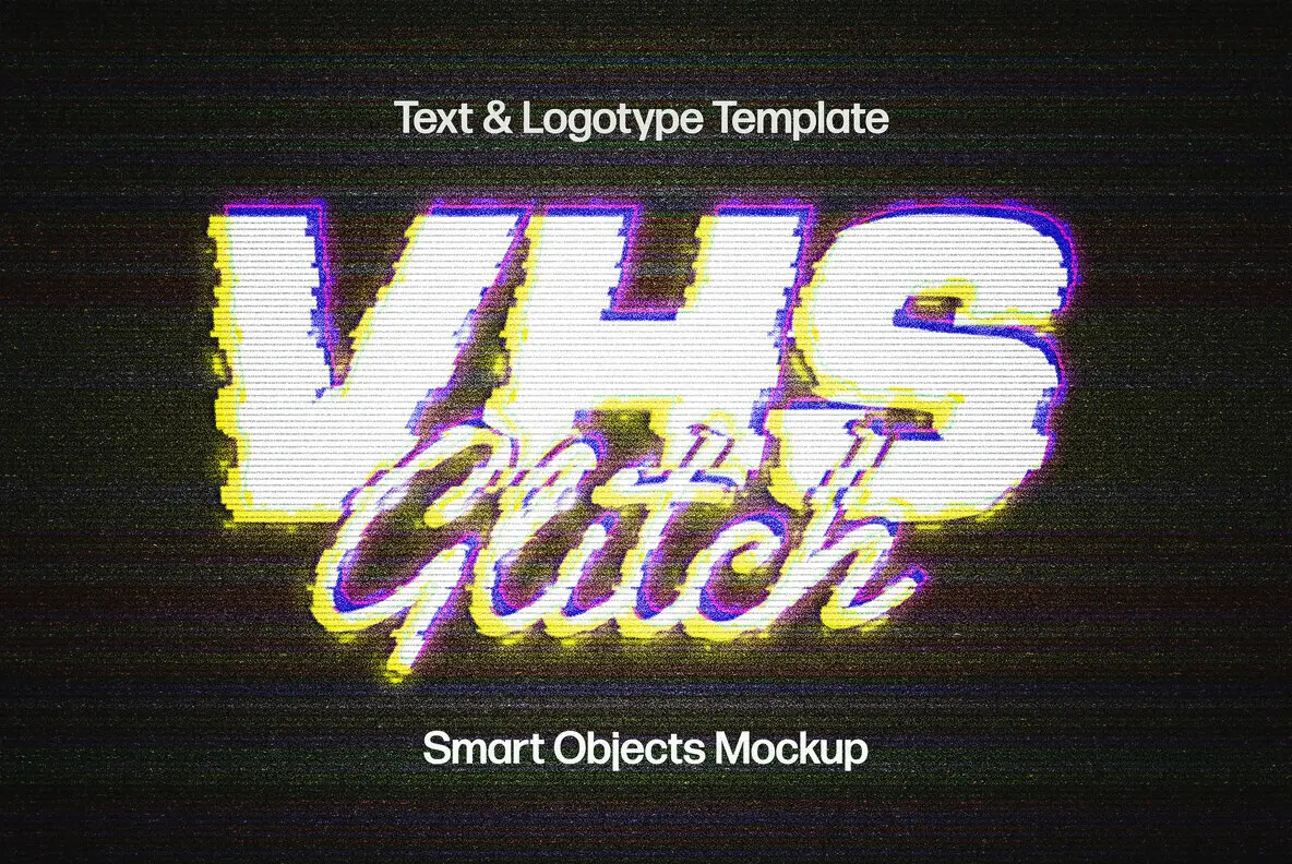 VHS Error Glitch Effect