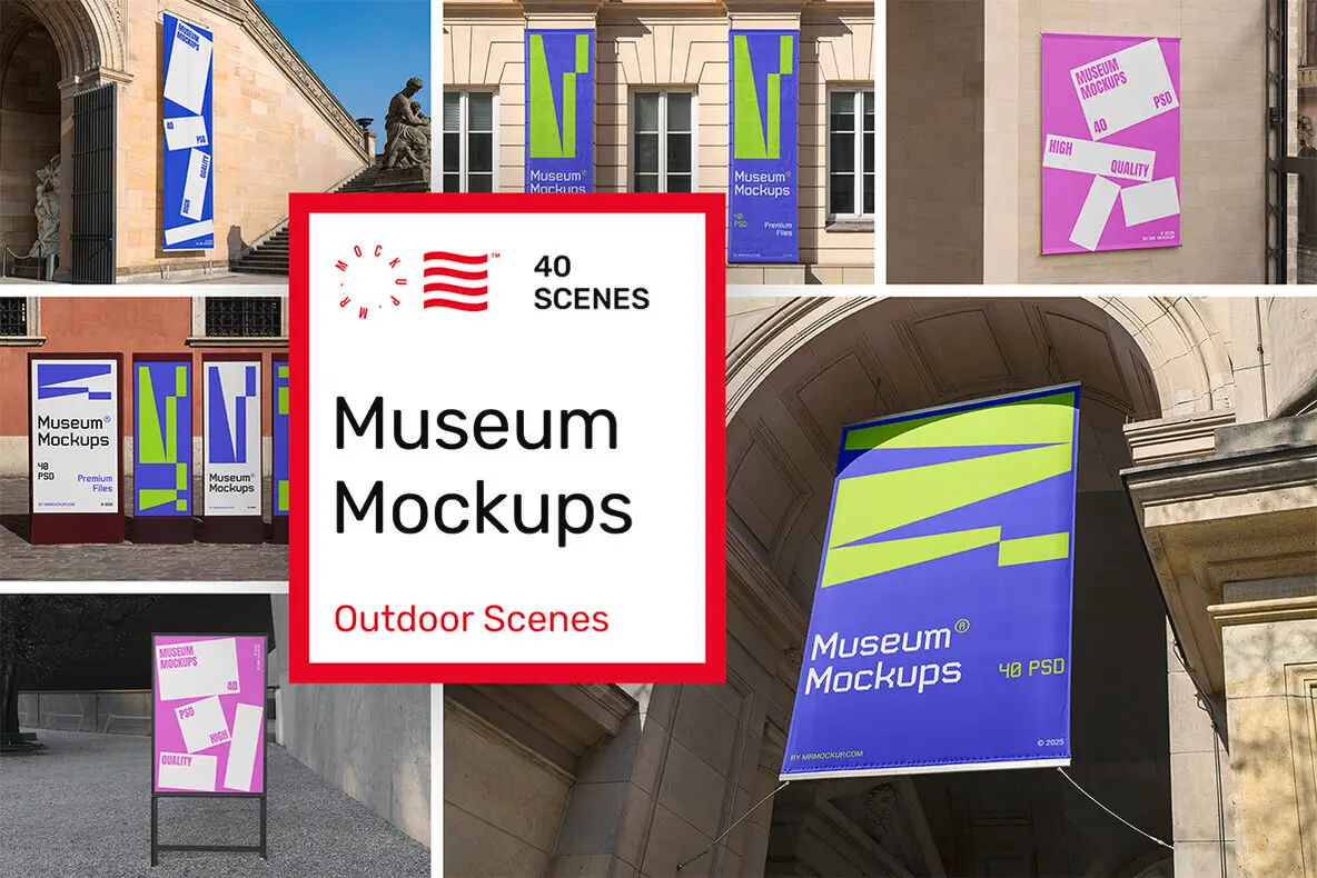 Museum Mockups