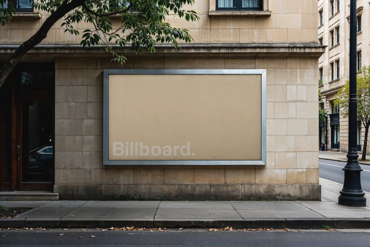 Outdoor Banner Mockup