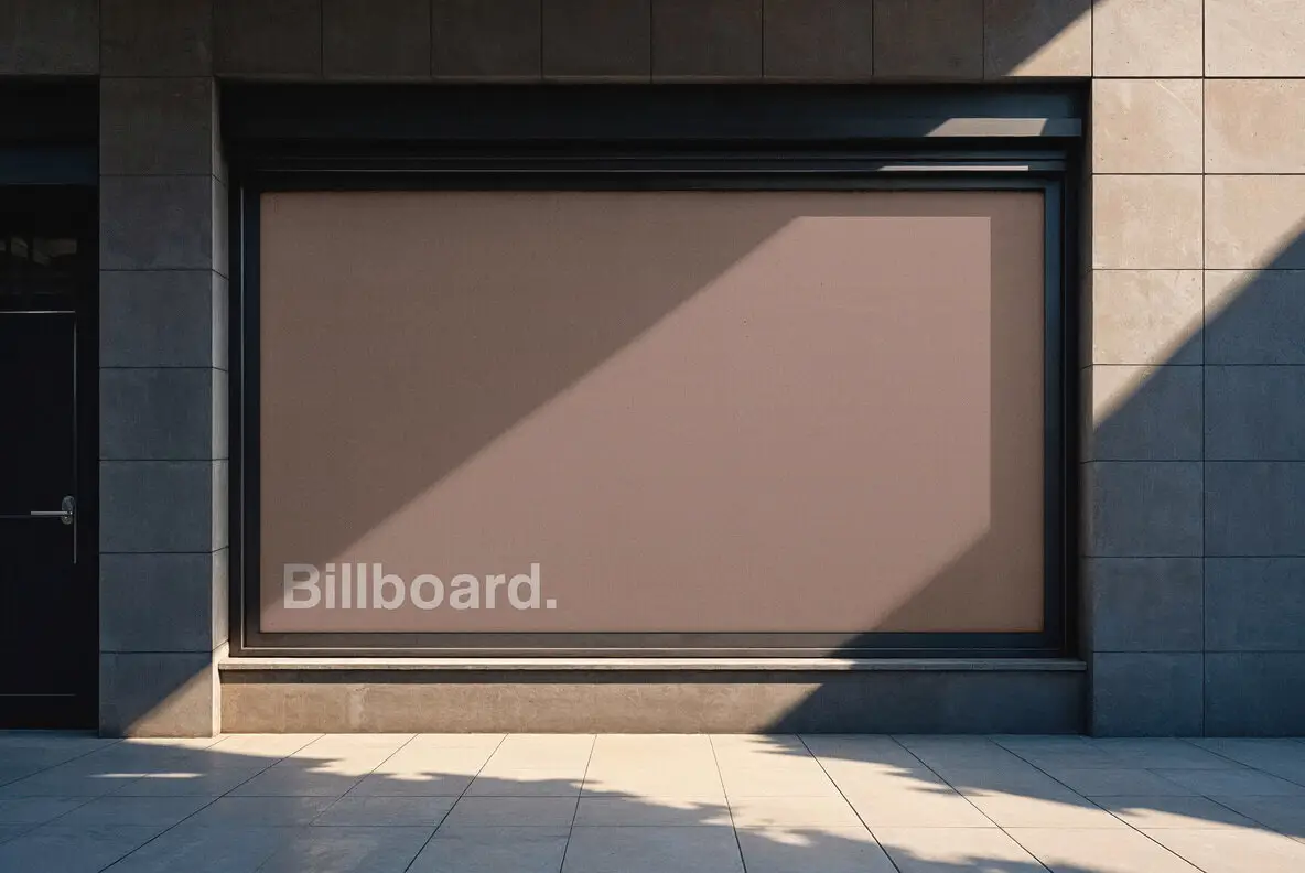 Storefront BIllboard Mockup