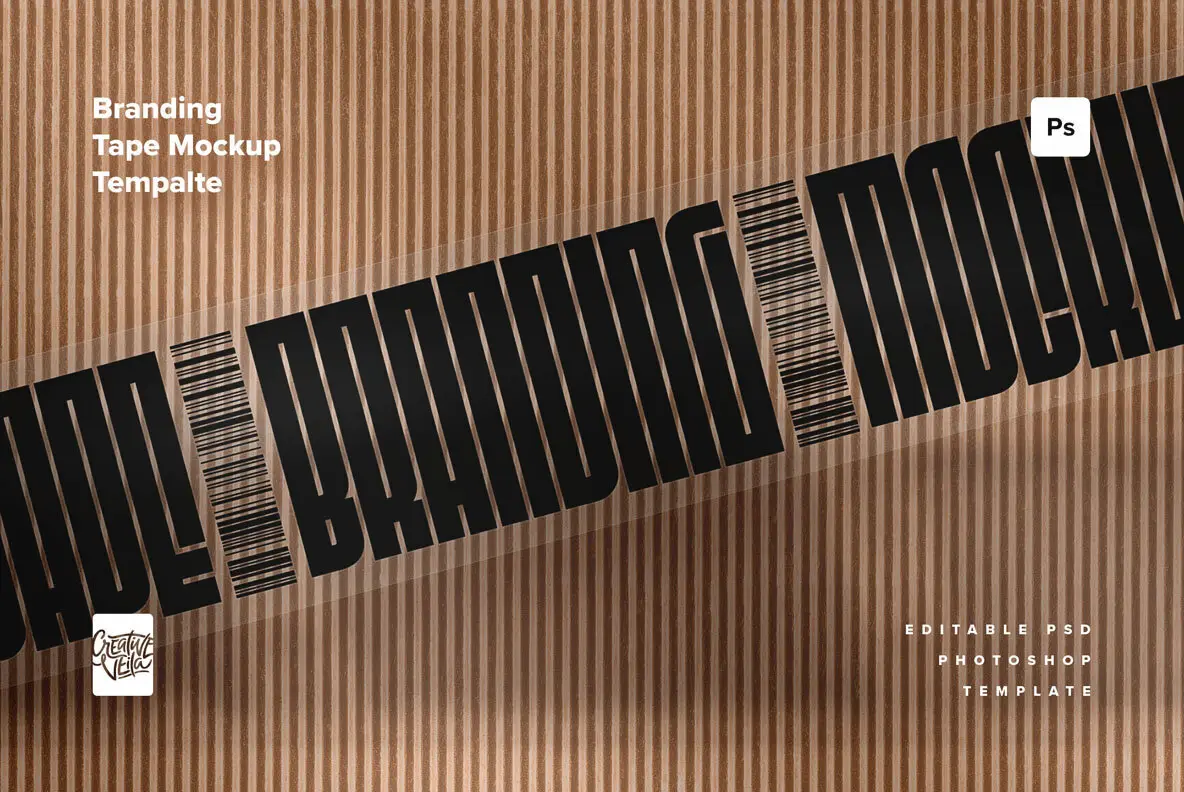 Branding Tape Mockup