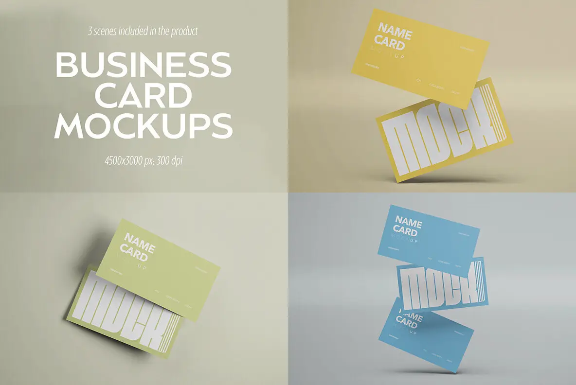 Business Card Mockups