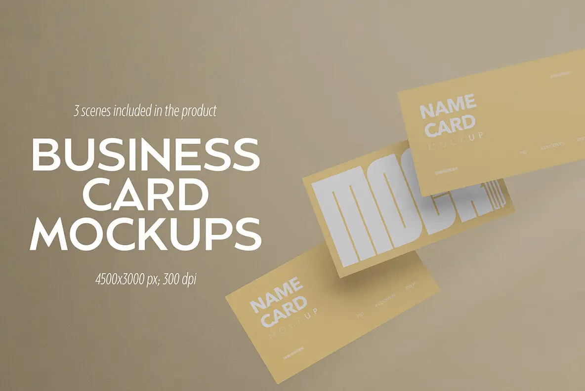 Business Card Mockups