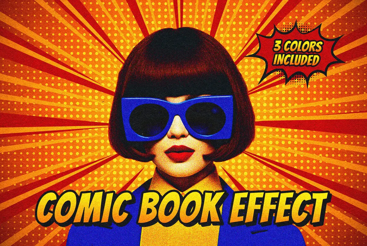 Pop Art Comic Effect