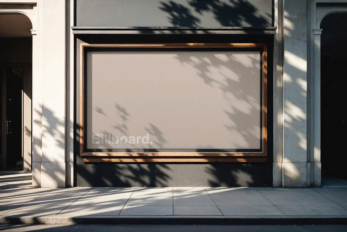 Outdoor Billboard Mockup